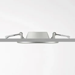 PRIOS lampe encastrable LED Cadance, argent, 11,5 cm, 3 pièces, intensité| Spots Encastrés Led|Luminaires Led D'Intérieur