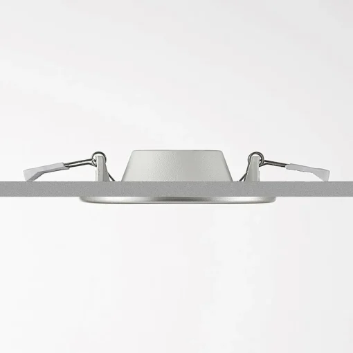 PRIOS lampe encastrable LED Cadance, argent, 11,5 cm, 3 pièces, intensité| Spots Encastrés Led|Luminaires Led D'Intérieur