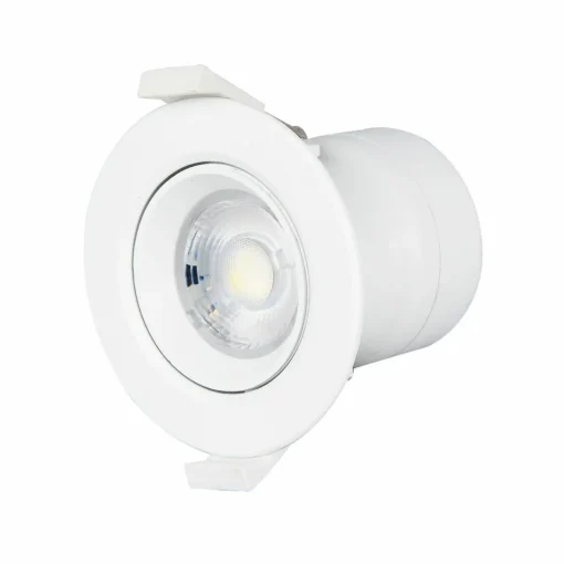 PRIOS lampe encastrable LED Shima, blanc, 7W, 3000K, 3 pièces, intensité| Spots Encastrés Led|Luminaires Led D'Intérieur