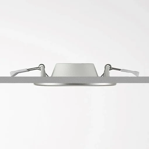 PRIOS lampe encastrable LED Cadance, argent, 11,5cm, 2 pièces, intensité| Spots Encastrés Led|Luminaires Led D'Intérieur