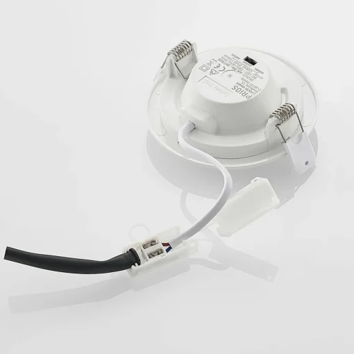 PRIOS lampe encastrable LED Cadance, blanc, 11,5cm, par 10, intensité| Spots Encastrés Led|Luminaires Led D'Intérieur