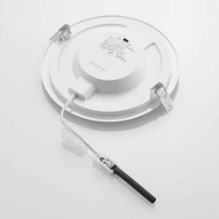 PRIOS lampe encastrable LED Cadance, argent, 22cm, 3 pièces, intensité| Spots Encastrés Led|Luminaires Led D'Intérieur
