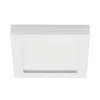 PRIOS Plafonnier LED Alette, blanc, 22,7 cm 24W, intensité variable| Luminaires Led D'Intérieur