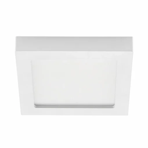 PRIOS Plafonnier LED Alette, blanc, 22,7 cm 24W, intensité variable| Luminaires Led D'Intérieur