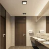 PRIOS Plafonnier LED Alette, noir, 24 W, CCT, intensité variable| Plafonniers Led|Plafonniers