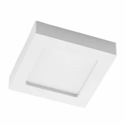PRIOS Plafonnier LED Alette, blanc, 17,2 cm, intensité variable| Plafonniers Led|Plafonniers