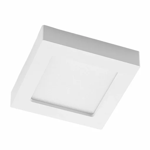 PRIOS Plafonnier LED Alette, blanc, 17,2 cm, intensité variable| Plafonniers Led|Plafonniers