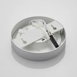 PRIOS Plafonnier LED Edwina, argent, 17,7 cm, intensité variable| Plafonniers Led|Plafonniers