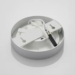 PRIOS Plafonnier LED Edwina, argent, 17,7cm, 2 pièces, intensité variable| Plafonniers Led|Plafonniers