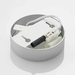PRIOS Plafonnier LED Edwina, argent, 12,2cm, 3 pièces, intensité variable| Plafonniers Led|Plafonniers