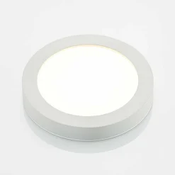PRIOS Plafonnier LED Edwina, blanc, 24,5 cm, 3 pièces, intensité variable| Plafonniers Led|Plafonniers