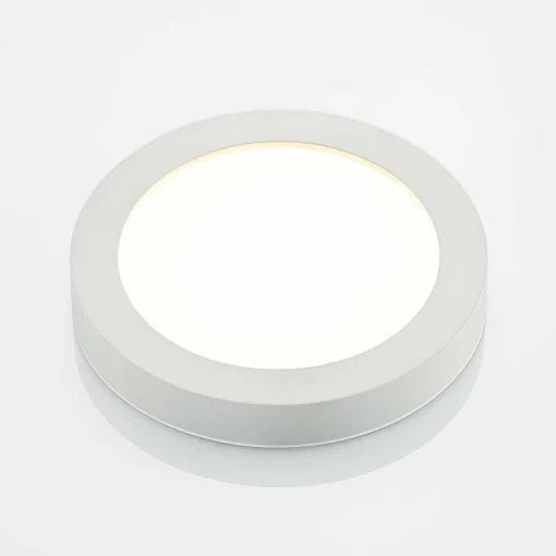 PRIOS Plafonnier LED Edwina, blanc, 24,5 cm, 3 pièces, intensité variable| Plafonniers Led|Plafonniers