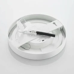 PRIOS Plafonnier LED Edwina, blanc, 24,5 cm, 3 pièces, intensité variable| Plafonniers Led|Plafonniers