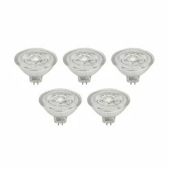 PRIOS réflecteur LED GU5,3 4,3W 345lm 36° clair 840 set de 5 pièces| Ampoules Led|Ampoules Led