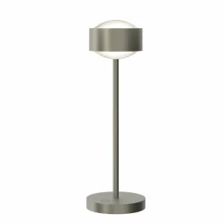 Top Light Puk! 120 Eye Table LED, mates, nickel mat| Lampes À Poser Led|Lampes À Poser Et Lampes De Table