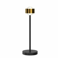 Top Light Puk! 80 Eye Table LED, mates, laiton/noir| Lampes À Poser Led|Lampes À Poser Et Lampes De Table