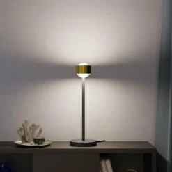 Top Light Puk! 80 Eye Table LED, mates, laiton/noir| Lampes À Poser Led|Lampes À Poser Et Lampes De Table