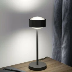 Top Light Puk! 120 Eye Table LED, mates, noir mat| Lampes À Poser Led|Lampes À Poser Et Lampes De Table