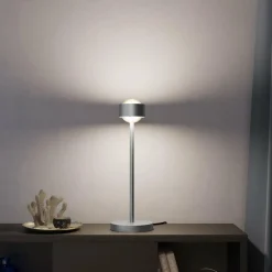 Top Light Puk! 80 Eye Table LED, mates, chromé mat| Lampes À Poser Led|Lampes À Poser Et Lampes De Table