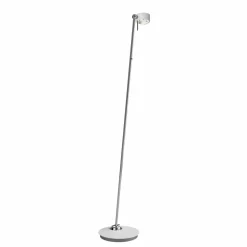 Top Light Puk! 80 Floor LED claires/mates, blanc/chromé| Lampadaires Led|Lampadaires