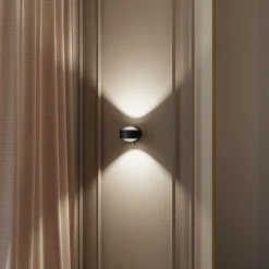 Top Light Puk! 120 Wall spot LED, claires, noir mat| Appliques Murales Led|Appliques Murales