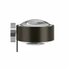 Top Light Puk! 120 Wall spot LED, claires, brun/chromé| Appliques Murales Led|Appliques Murales
