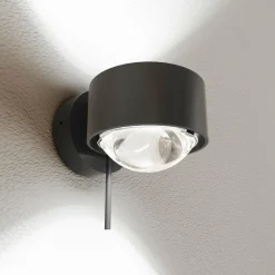 Top Light Puk! 80 Wall spot LED lentilles clair anthr. mat| Appliques Murales Led|Appliques Murales