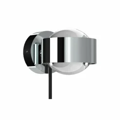 Top Light Puk! 80 Wall spot LED lentilles clair chromé| Appliques Murales Led|Appliques Murales