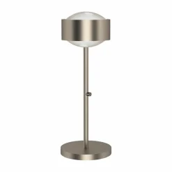 Top Light Puk Maxx Eye Table LED 37cm lentille mat nickel mat| Lampes À Poser Led|Lampes À Poser Et Lampes De Table