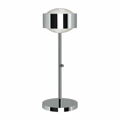 Top Light Puk Maxx Eye Table LED 37cm lentille matte, chrome| Lampes À Poser Led|Lampes À Poser Et Lampes De Table