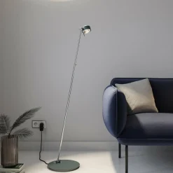 Top Light Puk Mini Floor Mini Single LED mat/clair anthracite| Lampadaires Led|Lampadaires