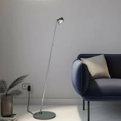 Top Light Puk Mini Floor Mini Single LED mat/clair anthracite| Lampadaires Led|Lampadaires