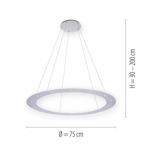 PURE Cosmo Suspension LED Ø 75cm| Suspensions Led|Suspensions
