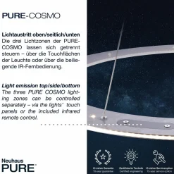 PURE Cosmo Suspension LED Ø 75cm| Suspensions Led|Suspensions