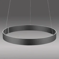PURE E-Clipse suspension LED, CCT, gris| Suspensions Led|Suspensions