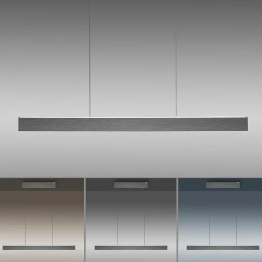 PURE E-Motion suspension linéaire LED, CCT, gris| Suspensions Led|Suspensions
