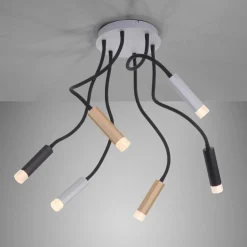 PURE Gemin plafonnier LED à 6 lampes mélange| Plafonniers Led|Plafonniers