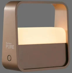 PURE Lampe de table LED rechargeable Go, bronze, aluminium| Lampes À Poser Led|Lampes À Poser Et Lampes De Table