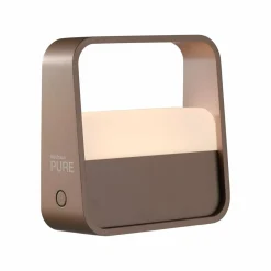 PURE Lampe de table LED rechargeable Go, bronze, aluminium| Lampes À Poser Led|Lampes À Poser Et Lampes De Table