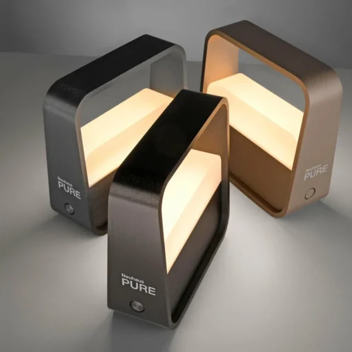 PURE Lampe de table LED rechargeable Go, bronze, aluminium| Lampes À Poser Led|Lampes À Poser Et Lampes De Table