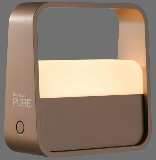 PURE Lampe de table LED rechargeable Go, bronze, aluminium| Lampes À Poser Led|Lampes À Poser Et Lampes De Table
