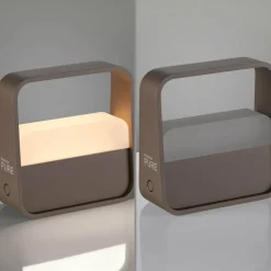 PURE Lampe de table LED rechargeable Go, bronze, aluminium| Lampes À Poser Led|Lampes À Poser Et Lampes De Table