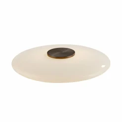 PURE Lampe de table LED Vitrum brun/opale, verre/aluminium variateur| Lampes À Poser Led|Lampes À Poser Et Lampes De Table