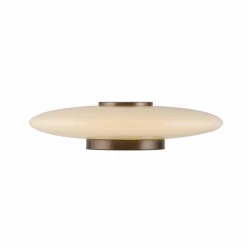 PURE Lampe de table LED Vitrum brun/opale, verre/aluminium variateur| Lampes À Poser Led|Lampes À Poser Et Lampes De Table