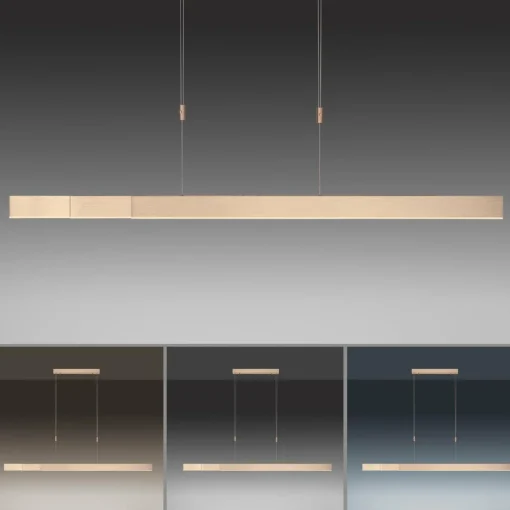 PURE Moto suspension LED avec variateur, laiton| Suspensions Led|Suspensions