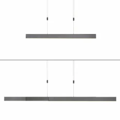 PURE Moto suspension LED avec variateur, grise| Suspensions Led|Suspensions