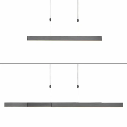 PURE Moto suspension LED avec variateur, grise| Suspensions Led|Suspensions