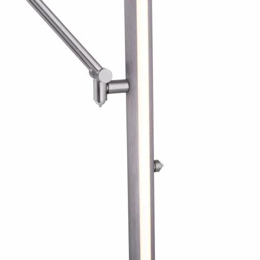 PURE Mutil lampadaire LED, liseuse, argenté| Lampadaires Led|Lampadaires