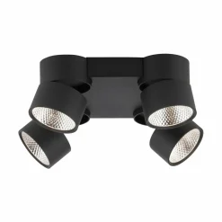 PURE Nola plafonnier LED à 4 lampes noir| Spots Et Projecteurs Led|Spots