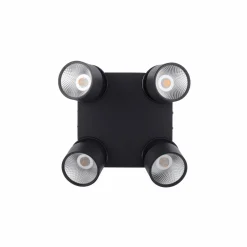 PURE Nola plafonnier LED à 4 lampes noir| Spots Et Projecteurs Led|Spots